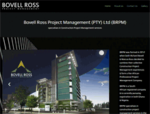 Tablet Screenshot of bovellross.com